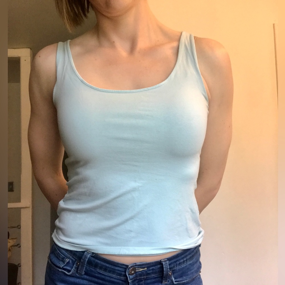 Pink and Blue basic tank tops - Picture 5 of 10